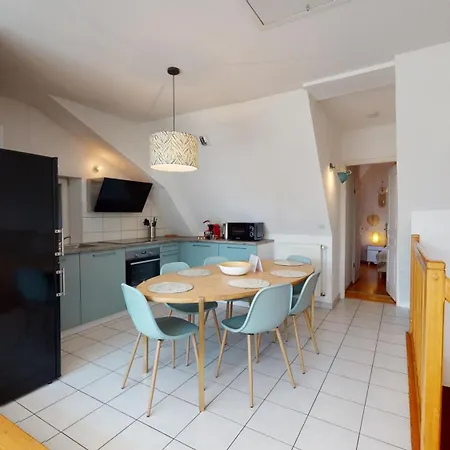 Duplex Des Dominicains - 1 Parking Gratuit - Hypercentre 6 Personnes Colmar