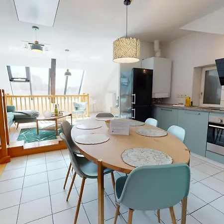 Duplex Des Dominicains - 1 Parking Gratuit - Hypercentre 6 Personnes Lejlighed *