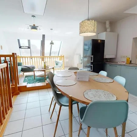 Duplex Des Dominicains - 1 Parking Gratuit - Hypercentre 6 Personnes