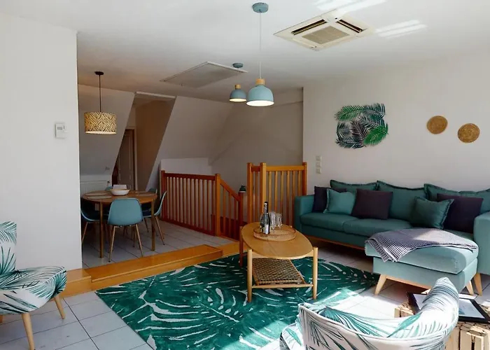 Duplex Des Dominicains - 1 Parking Gratuit - Hypercentre 6 Personnes Appartement