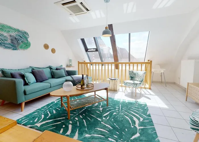 Duplex Des Dominicains - 1 Parking Gratuit - Hypercentre 6 Personnes