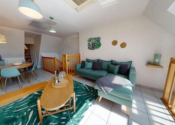 Duplex Des Dominicains - 1 Parking Gratuit - Hypercentre 6 Personnes Colmar