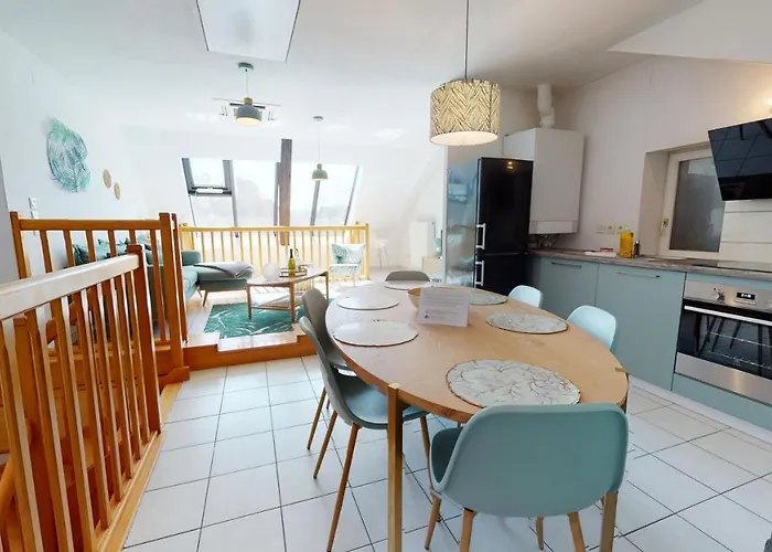 Duplex Des Dominicains - 1 Parking Gratuit - Hypercentre 6 Personnes