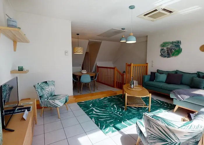 Appartement Duplex Des Dominicains - 1 Parking Gratuit - Hypercentre 6 Personnes *