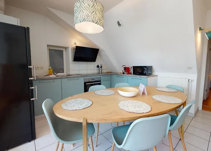 Apartment Duplex Des Dominicains - 1 Parking Gratuit - Hypercentre 6 Personnes Colmar