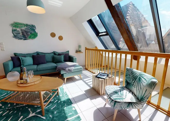 Duplex Des Dominicains - 1 Parking Gratuit - Hypercentre 6 Personnes * Colmar